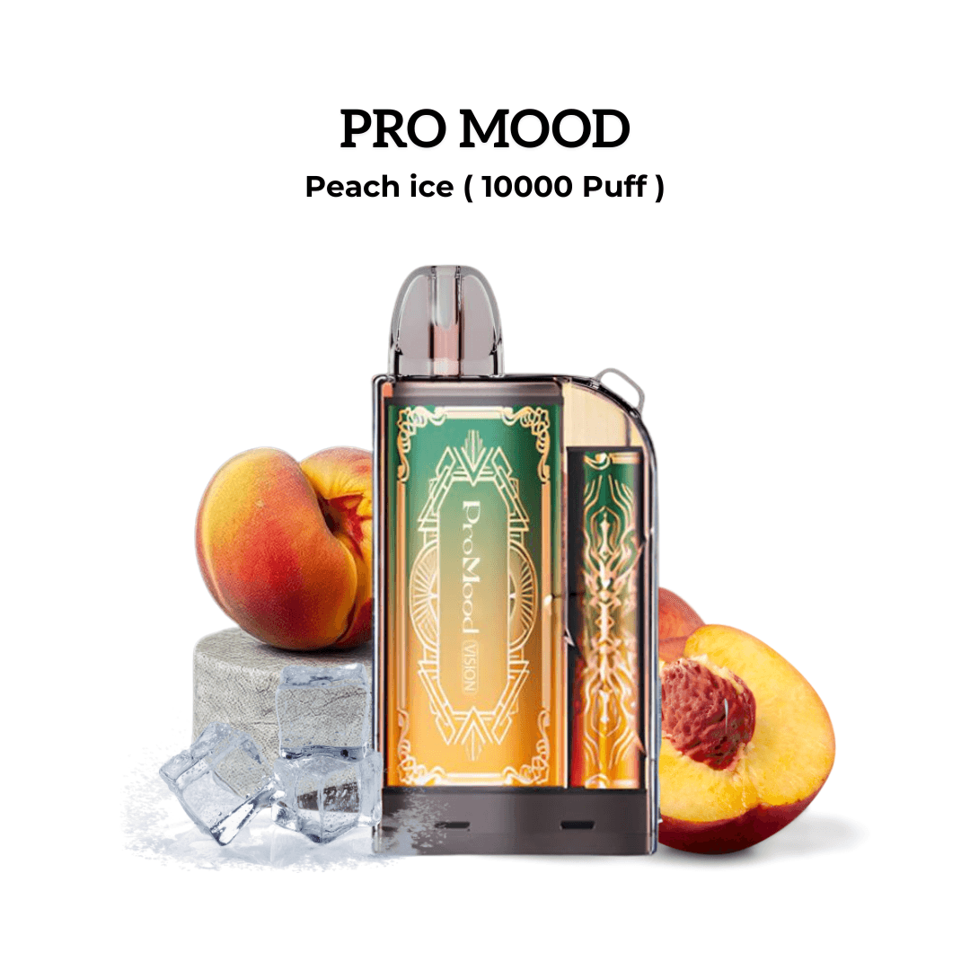 Pro Mood 10000 Puff Disposable Vape - Peach ice Flavor