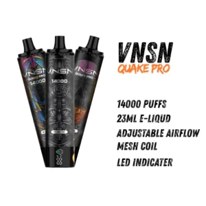 VNSN 14000 Puff Disposable Vape – 6 Flavors Available in Riyadh