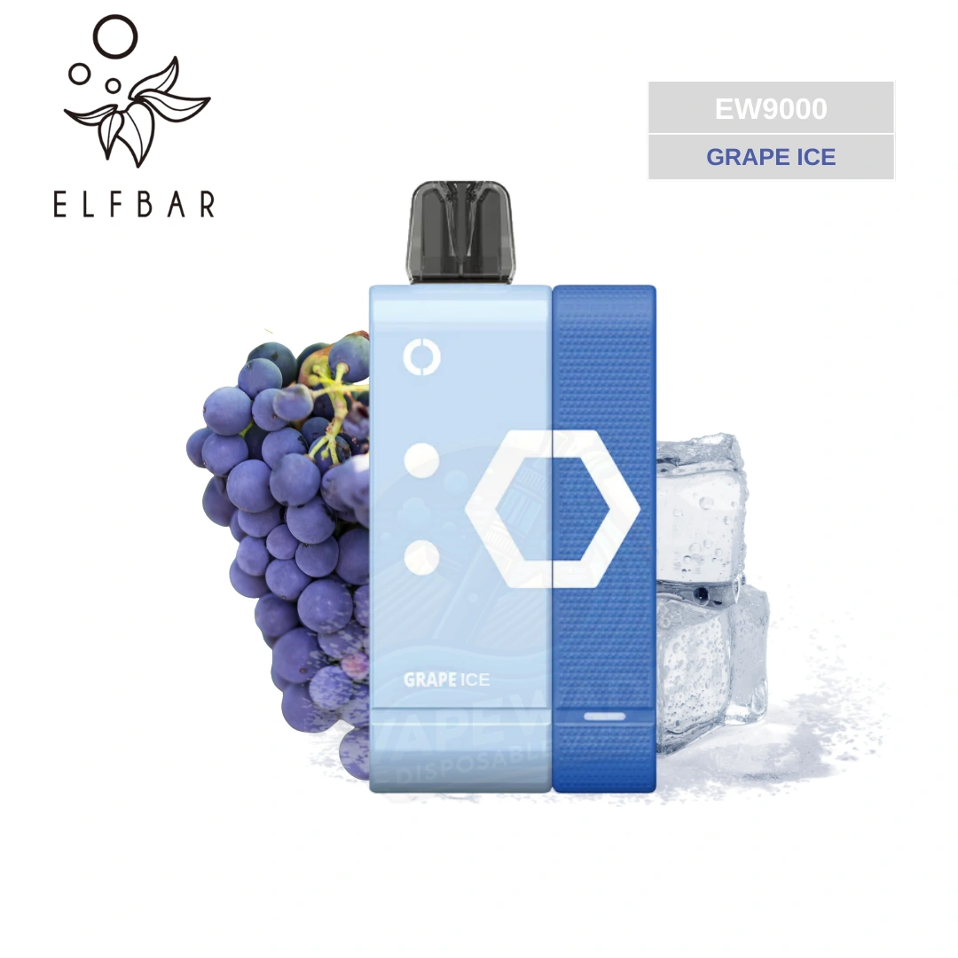 ELFBAR EW9000 Prefilled Pod Kit-Grape ice