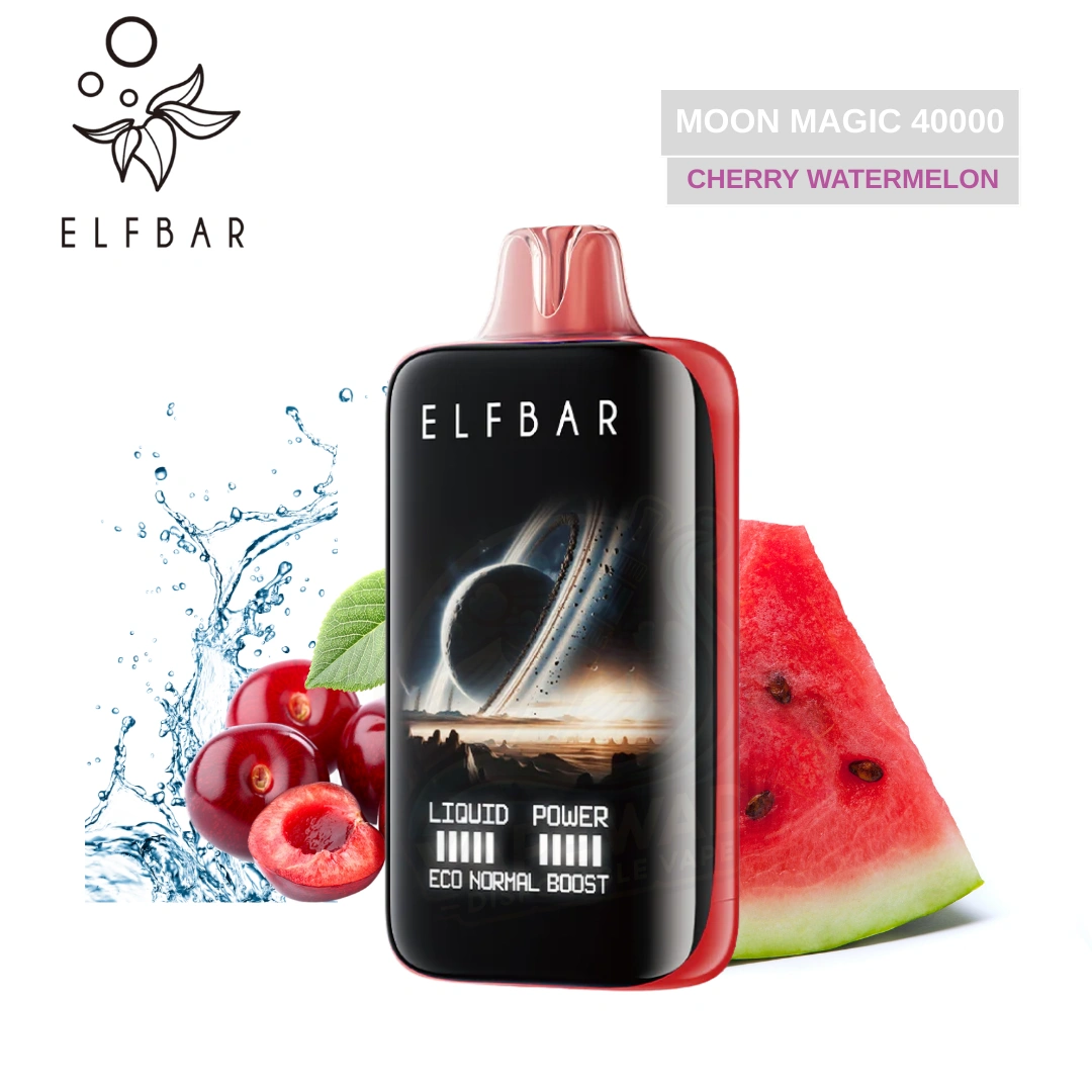 ELFBAR Moon Light Cherry Watermelon Flavor - 40000 Puffs