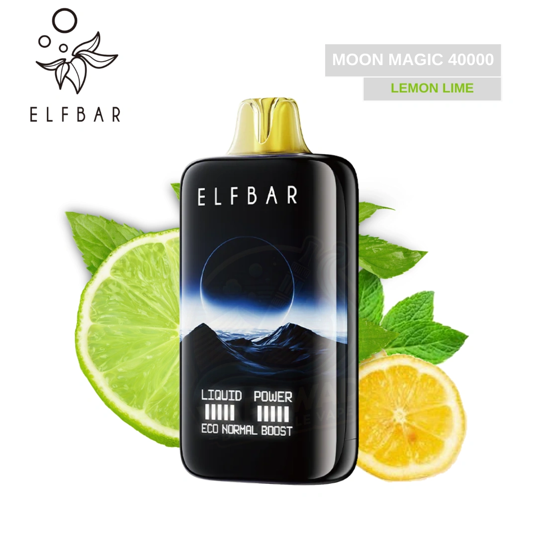 ELFBAR MOON LIGHT 40000 PUFFS Disposable Vape-Lemon Lime