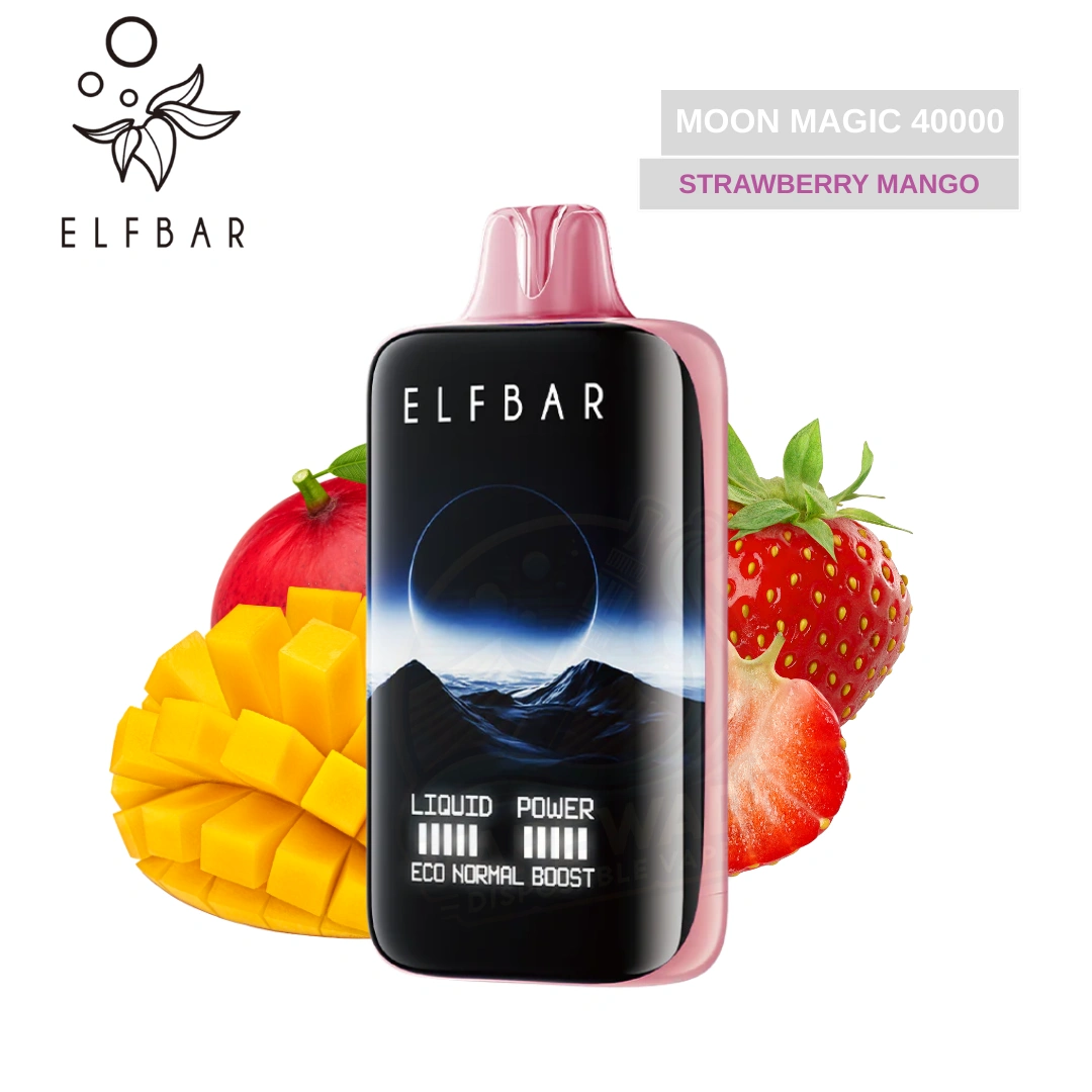 ELFBAR Moon Light Strawberry Mango Flavor - 40000 Puffs