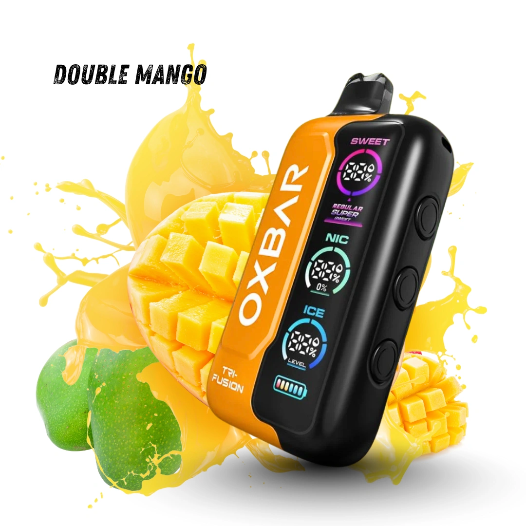 Oxbar Tri-Fusion Double Mango 40K Disposable Vape
