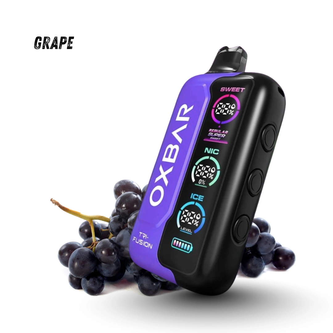 Oxbar Tri-Fusion Grape ice 40K Disposable Vape