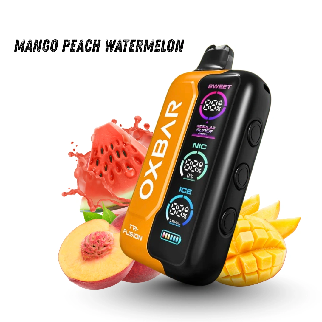 Oxbar Tri-Fusion Mango Peach Watermelon 40K Disposable Vape
